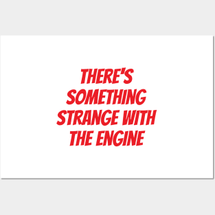 Charles Leclerc - There's Something Strange With the Engine Posters and Art